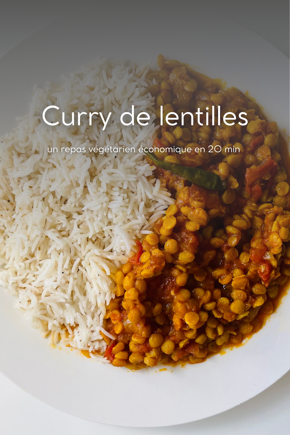 Curry de lentille