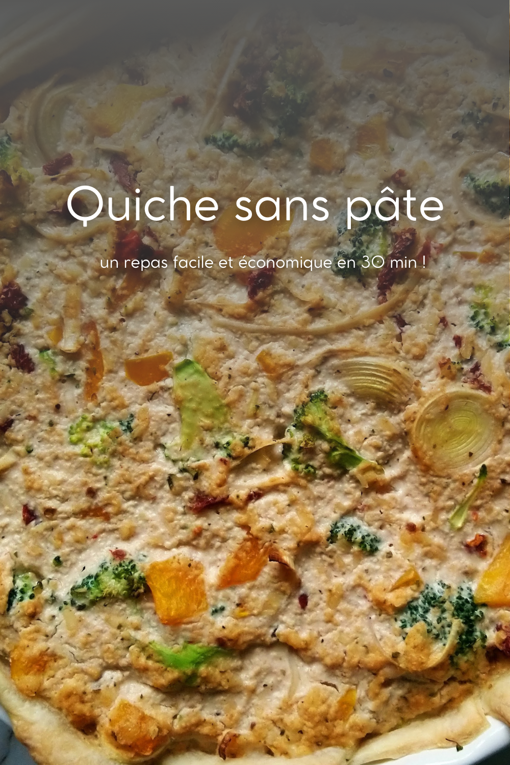 Quiche sans pâte