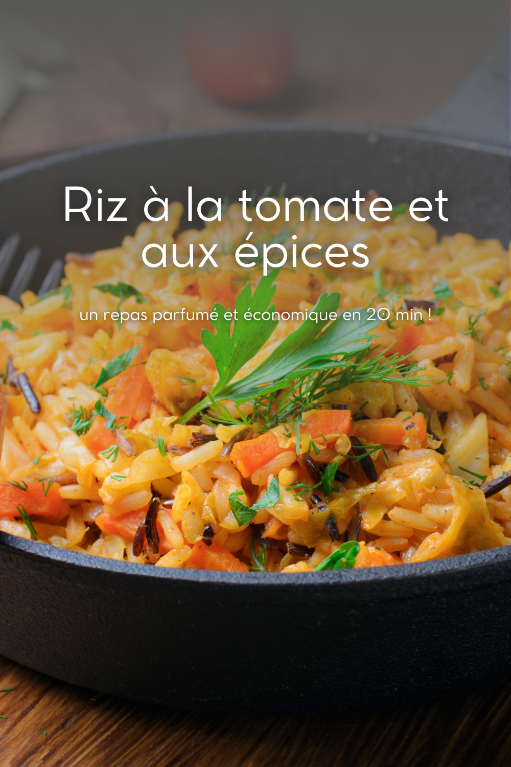 Riz à la tomate et aux épices